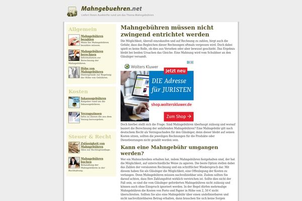 Mg theme site design template sample