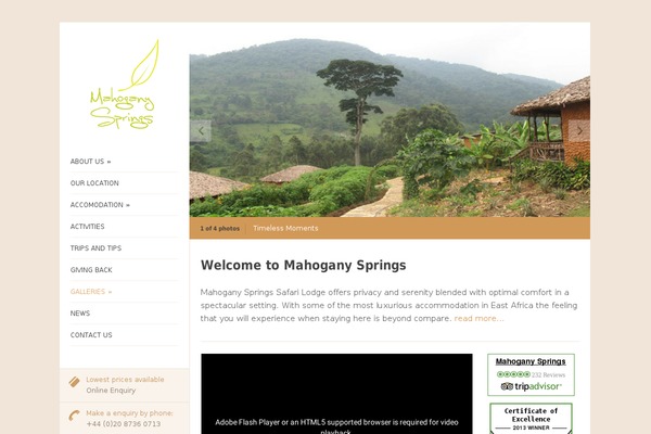 Metropolis theme site design template sample