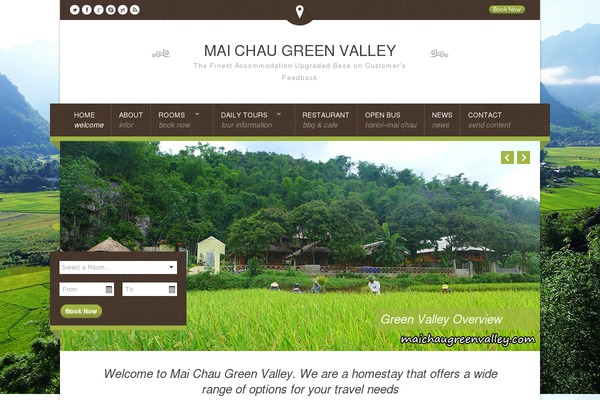Nice Hotel theme site design template sample