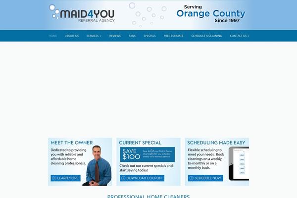 maid4youoc.com site used Modernize v3