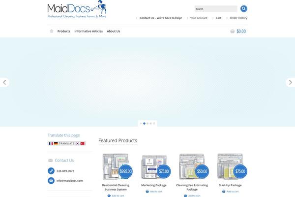 Shoppica theme site design template sample