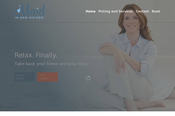 Salient theme site design template sample