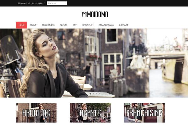 Titan theme site design template sample