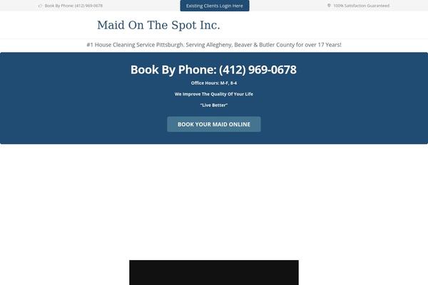 Impreza Child theme site design template sample