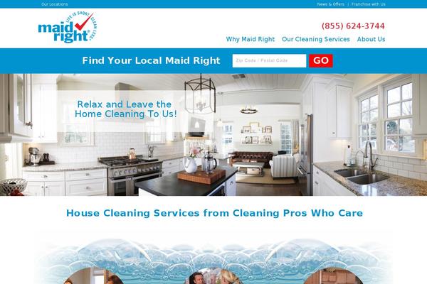 maidright.com site used Maid-right-theme