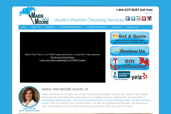 Enterprise theme site design template sample
