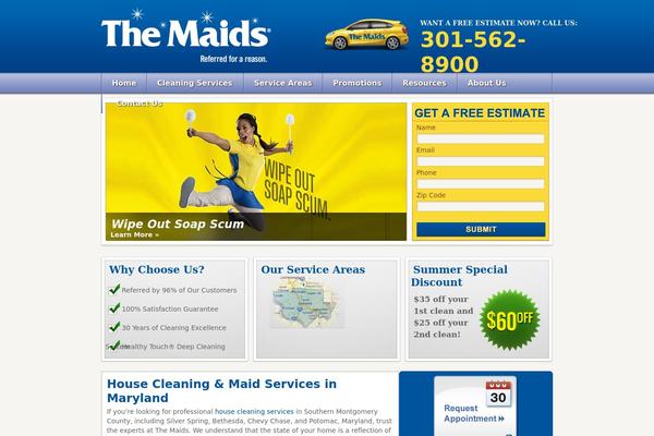 themaids theme websites examples
