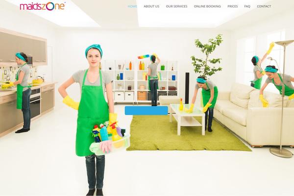 maidszone.com site used Dt-the7-theme