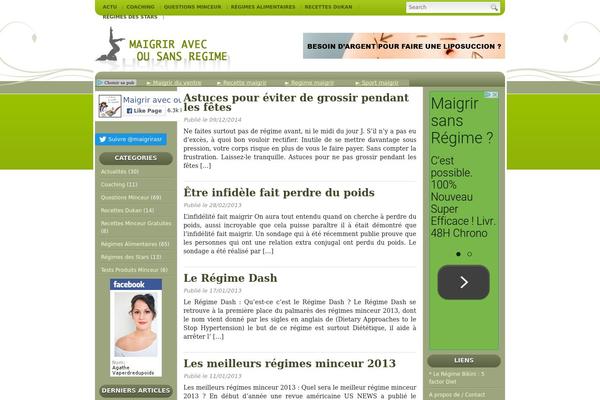 Harmony theme site design template sample