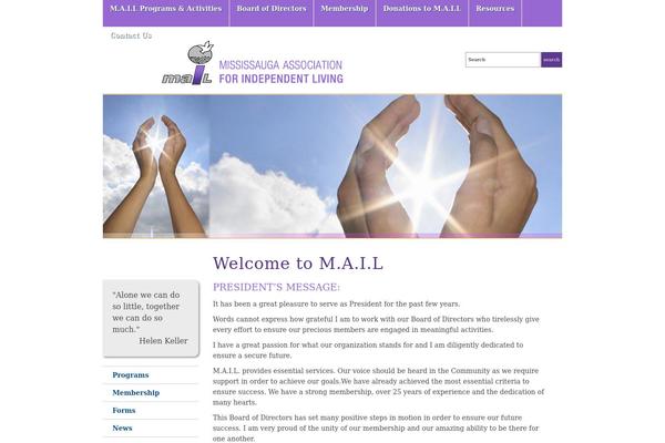 Academica theme site design template sample