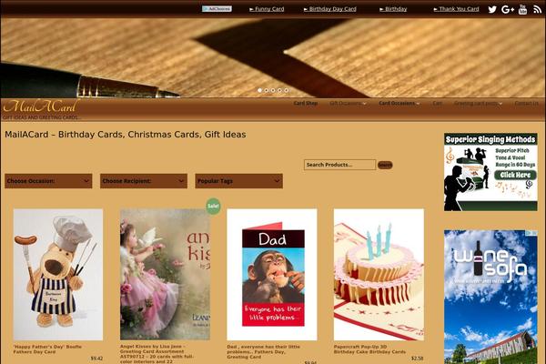 Make theme site design template sample