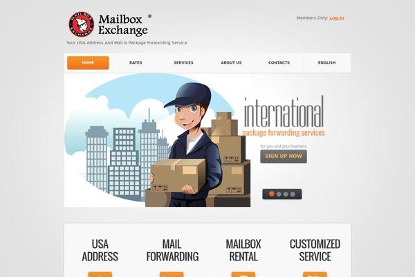 mailforwarding.biz site used Theme1644