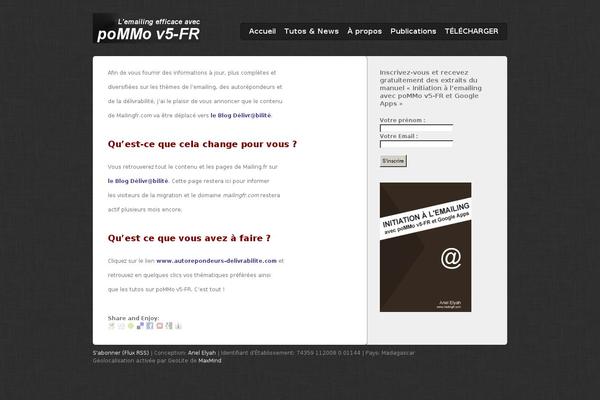 Side Blog theme site design template sample