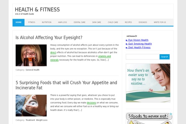 Iconic One theme site design template sample
