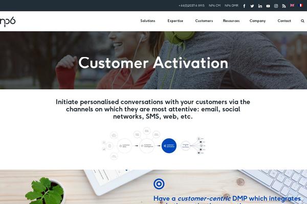 Rebel theme site design template sample