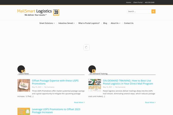 Wiz-child theme site design template sample