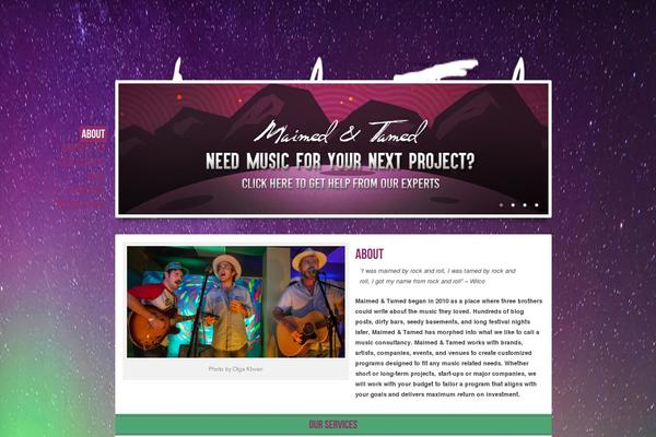 BigCity theme site design template sample