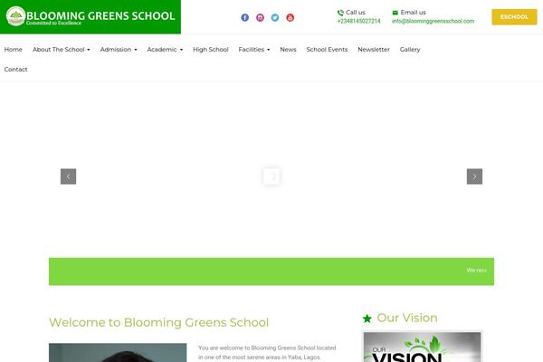 Ed-school theme site design template sample