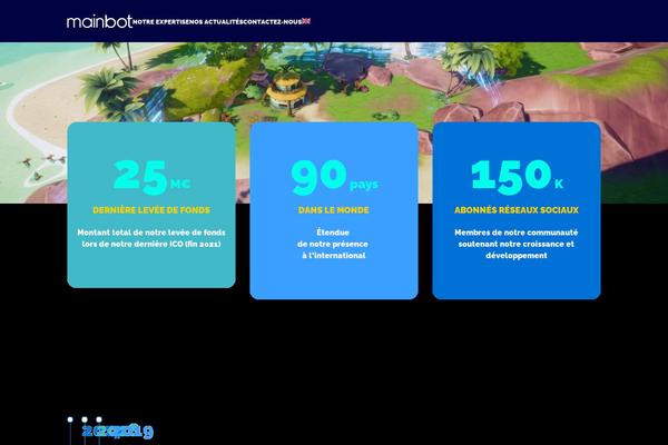 Site using Sarbacane Desktop plugin