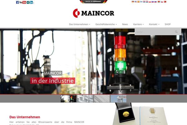 maincor.de site used Sequential
