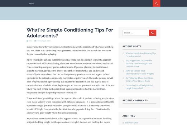 Flato theme site design template sample
