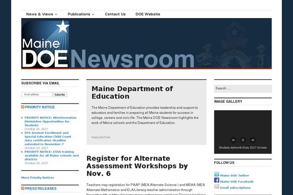 Colinear theme site design template sample