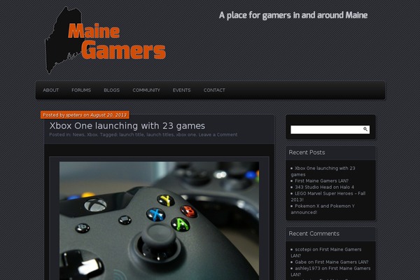 Parament theme site design template sample
