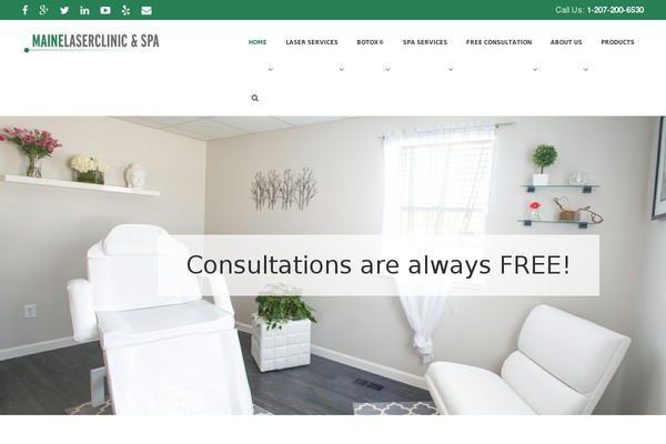 Care theme site design template sample
