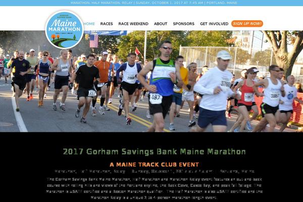 mainemarathon.com site used Imw