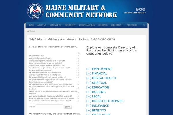 mainemcn.org site used Mainemcn-2016