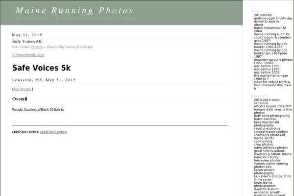 Classic theme site design template sample