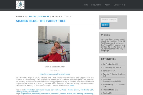 Simplify theme site design template sample