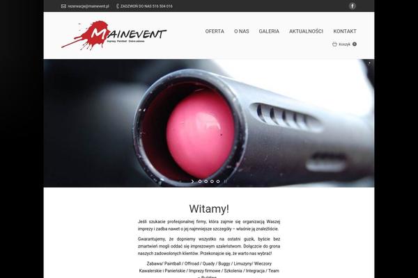 The7 theme site design template sample