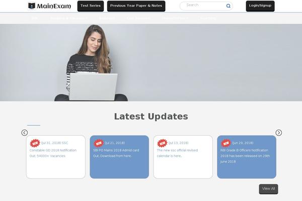 mainexam.com site used Gaukingo