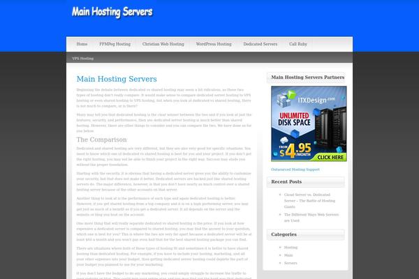 Simplism theme site design template sample