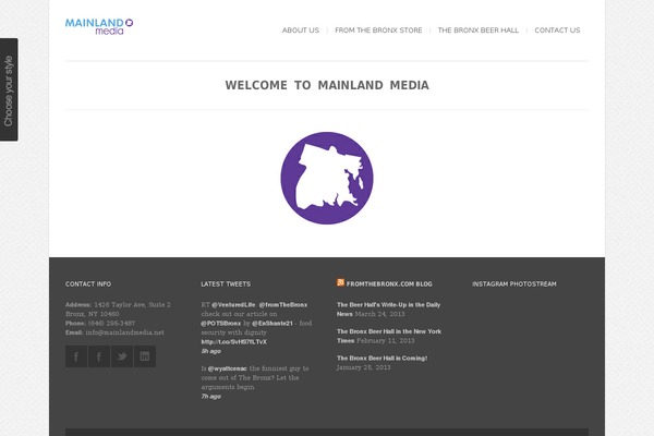 Site using Brankic Photostream Widget plugin