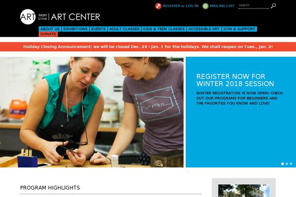 Site using Flickr Justified Gallery plugin