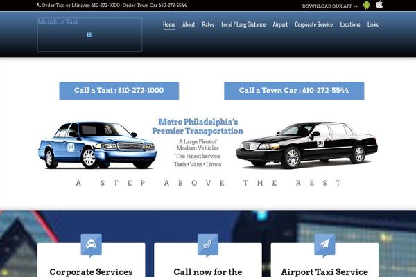 Dante theme site design template sample
