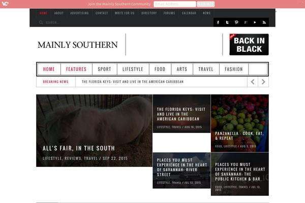 Maxinews theme site design template sample