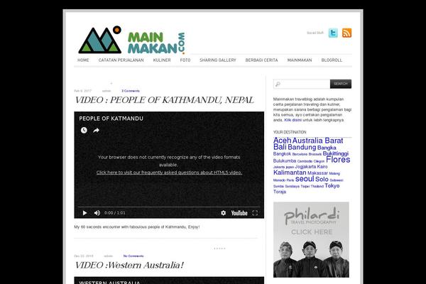 Simplo theme site design template sample