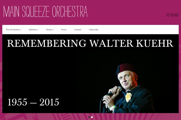 Acoustic theme site design template sample