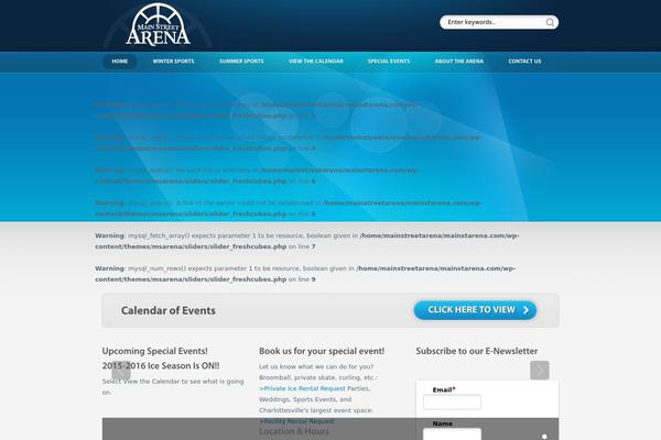 Site using Google Calendar Widget plugin