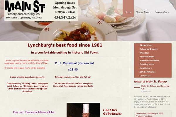 White Rock theme site design template sample
