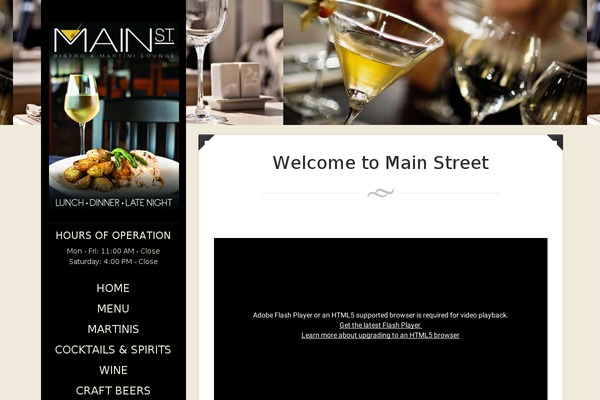 Eatery theme site design template sample