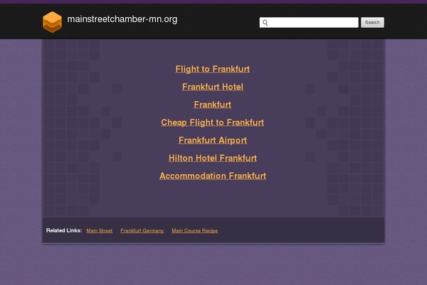mainstreetchamber-mn.org site used Figure/Ground