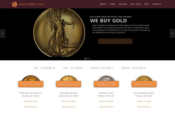 Story theme site design template sample