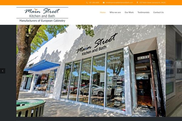 mainstreetkitchenandbath.com site used Vanguarda