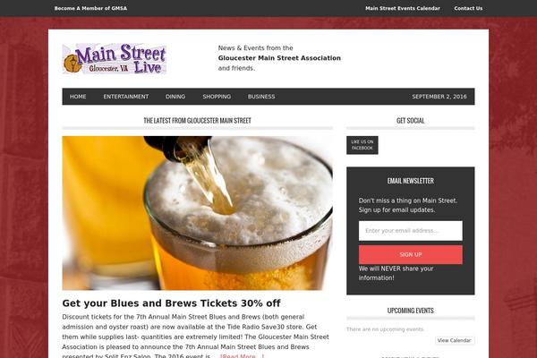 Metro Pro theme site design template sample