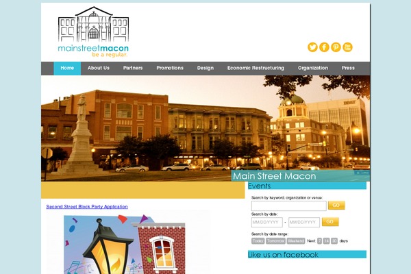 Classic theme site design template sample