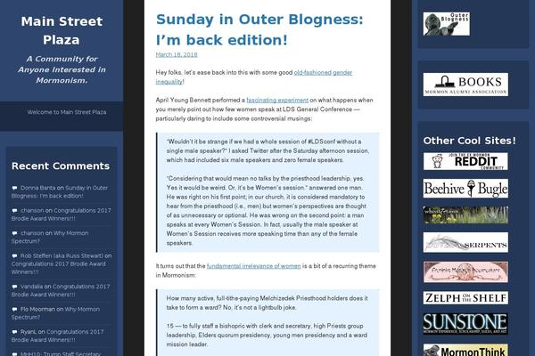 Hueman theme site design template sample